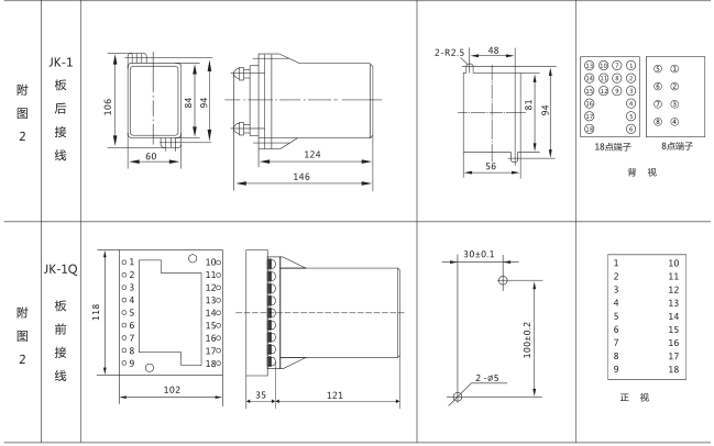 SJ-11A/138集成電路時間繼電器外形尺寸及開孔尺寸圖片二 SJ-11A/138集成電路時間繼電器外形尺寸及開孔尺寸圖片二