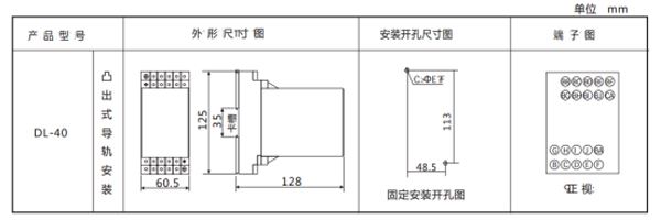 安裝尺寸 安裝尺寸