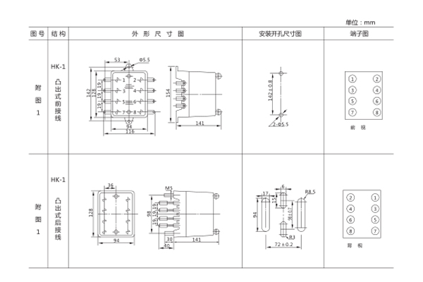 DT-13/130開(kāi)孔尺寸圖 DT-13/130開(kāi)孔尺寸圖