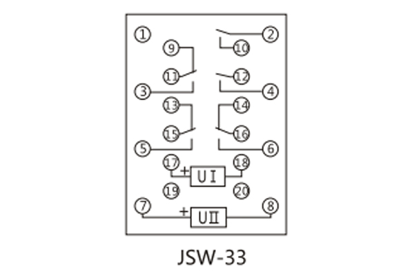 JSW-33接線圖 JSW-33接線圖