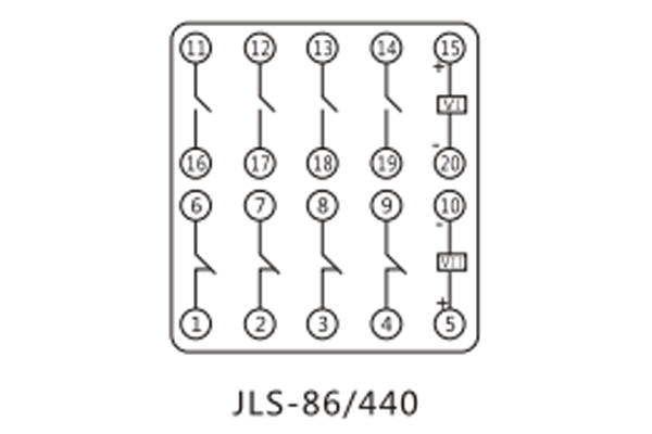 JLS-86/440接線圖 JLS-86/440接線圖