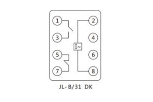 JL-B-31DK內部接線及外引端子圖 JL-B-31DK內部接線及外引端子圖(正視圖)1.jpg