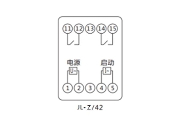 JL-Z-42內(nèi)部接線(xiàn)及外引接線(xiàn)圖（正視圖）1.jpg